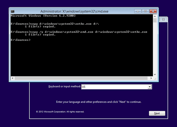 administrator x windows system32 cmd exe commands
